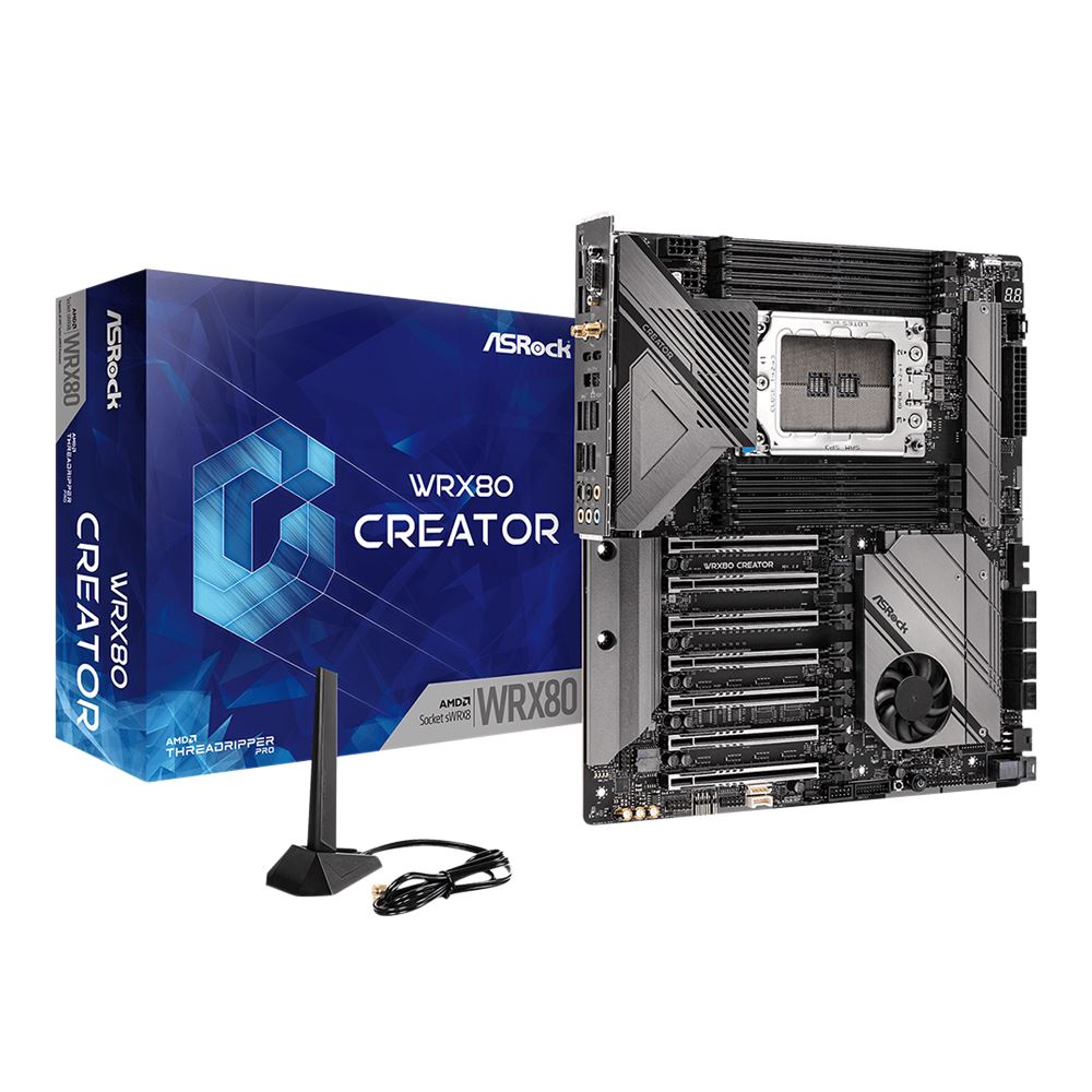 ASRock WRX80 Creator R2.0 AMD sWRX8 eATX Motherboard