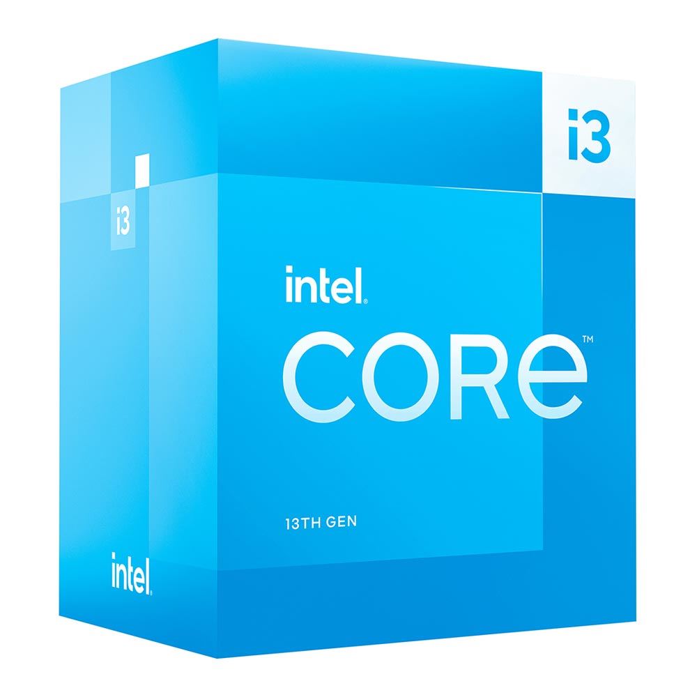 Intel Core i3-13100 Raptor Lake 3.4GHz Quad-Core LGA 1700 Boxed Processor - Heat Sink Included