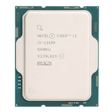 Load image into Gallery viewer, Intel Core i3-13100 Raptor Lake 3.4GHz Quad-Core LGA 1700 Boxed Processor - Heat Sink Included
