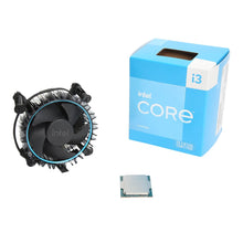 Load image into Gallery viewer, Intel Core i3-13100 Raptor Lake 3.4GHz Quad-Core LGA 1700 Boxed Processor - Heat Sink Included
