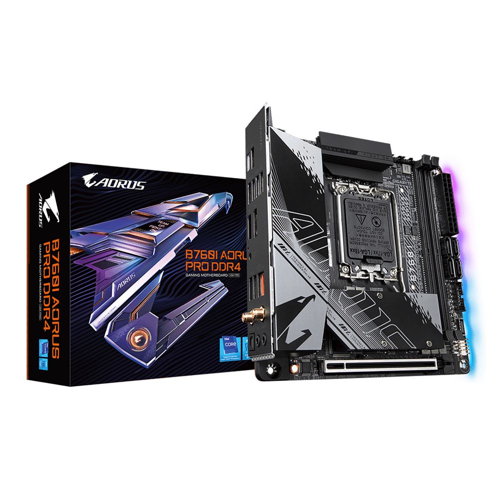 Gigabyte B760I Aorus Pro DDR4 Intel LGA 1700 Mini-ITX Motherboard