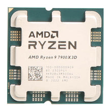 Load image into Gallery viewer, AMD Ryzen 9 7900X3D Raphael AM5 4.4GHz 12-Core Boxed Processor - Heatsink Not Included
