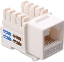 Load image into Gallery viewer, Matters UL Listed 25-Pack RJ45 Keystone Jack/White
