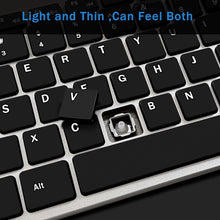 Load image into Gallery viewer, Grey/Wireless Keyboard and Mouse Combo/Compact Quiet Wireless Keyboard and Mouse Set 2.4G Ultra-Thin Sleek Design for Windows
