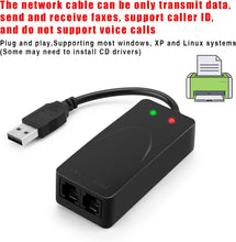 Load image into Gallery viewer, USB 2.0 3 in 1 Data Fax Voice Dial Up usb fax Modem
