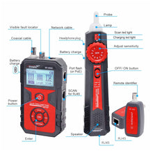 Load image into Gallery viewer, Network Cable Tester with Mapping and VFL Function
