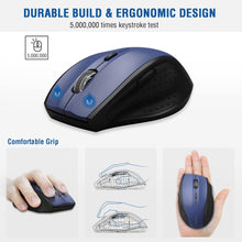 Load image into Gallery viewer, Wireless Mouse/Blue
