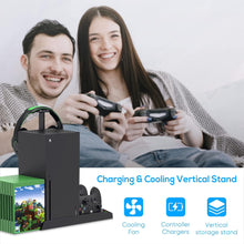 Load image into Gallery viewer, Charging Stand with Cooling Fan for Xbox
