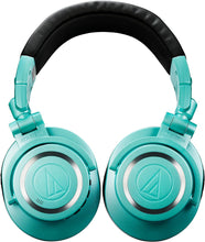 Load image into Gallery viewer, Ice Blue/Audio-Technica ATH-M50XBT2 Wireless Bluetooth Headphones
