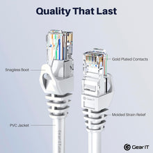 Load image into Gallery viewer, Cat6 Cable 0.5 ft 6 in (100-Pack) - Cat6 Ethernet Cable
