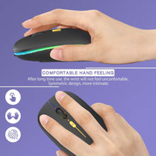 Load image into Gallery viewer, LED Wireless Mouse/Black
