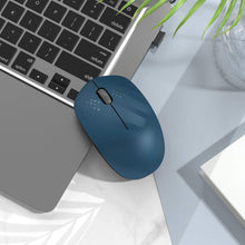 Load image into Gallery viewer, Wireless Mouse/ Blue &amp; Black
