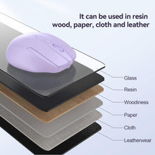 Load image into Gallery viewer, Wireless Mouse, 2.4G Ergonomic Optical Mouse/Lavender
