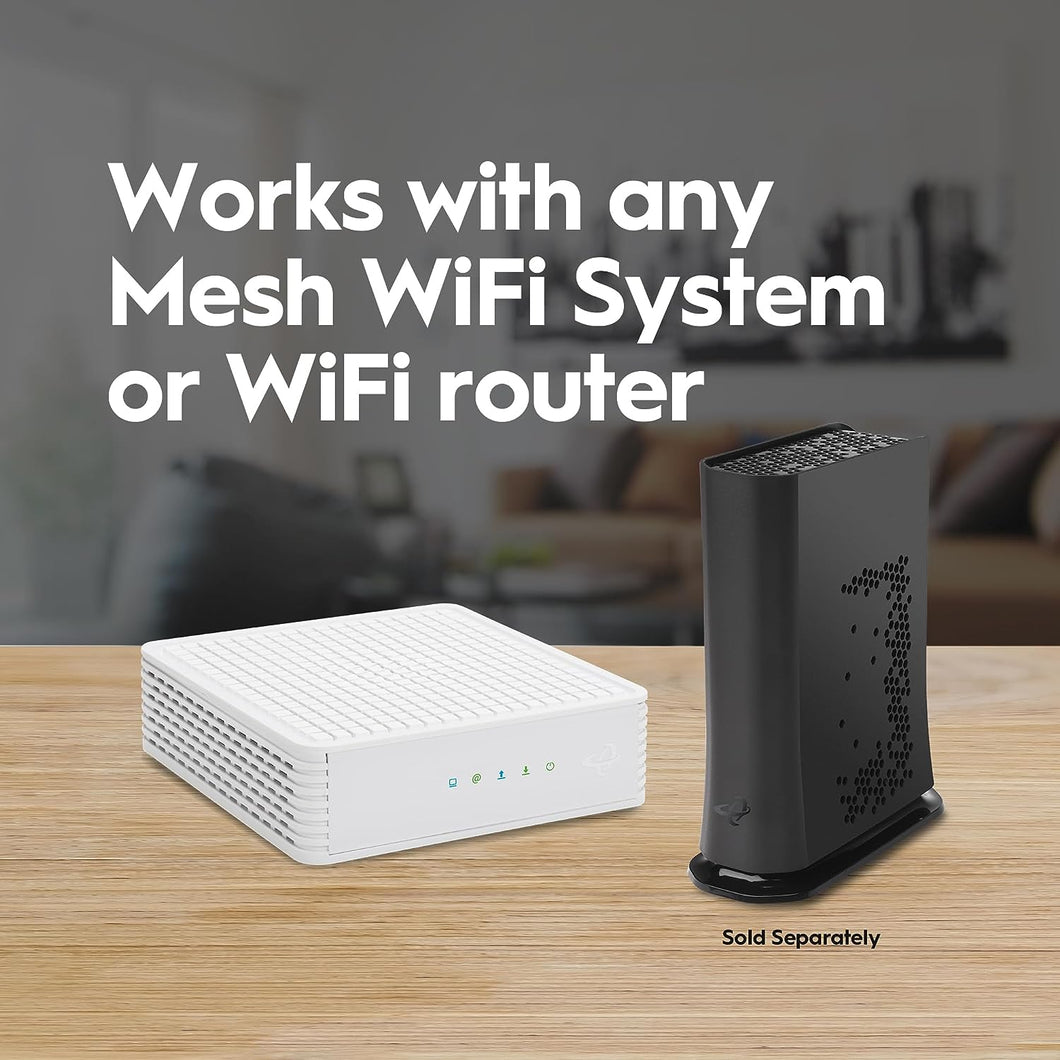 DOCSIS 3.1 Modem | Pairs with Any WiFi Router or Mesh WiFi