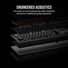 Load image into Gallery viewer, Gray/Corsair K70 CORE RGB Mechanical Gaming Keyboard

