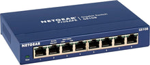 Load image into Gallery viewer, 8-Port Gigabit Ethernet Unmanaged
