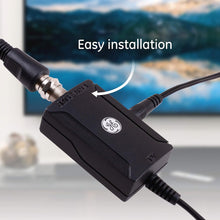 Load image into Gallery viewer, Indoor TV Antenna Amplifier/ Antenna Signal Booster/Black
