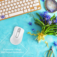 Load image into Gallery viewer, 2.4G Portable Wireless Mouse/White
