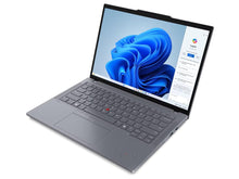 Load image into Gallery viewer, ThinkPad T14 G5, Intel Core Ultra 7 155U (E-cores up to 3.80GHz, 12MB), 1  11P64 ENG, 16.0GB, 1x512GB SSD M.2 2280 PCIe Gen4 Performance TLC Opal, Intel Graphics, BT5.1 or BT5.3,IntelAX211vPro, Wired Ethernet, Backlit, Grey-English (US)
