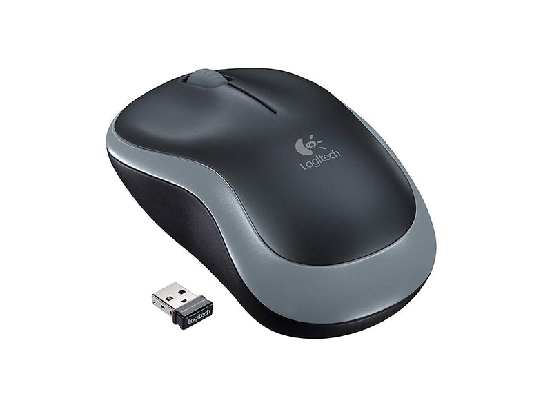 Logitech M185 Wireless Mouse, 2.4GHz with USB Mini Receiver