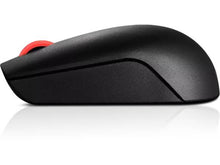 Load image into Gallery viewer, Lenovo Essential Compact Wireless Mouse - Optical - Radio Frequency - Black - USB - 1000 dpi
