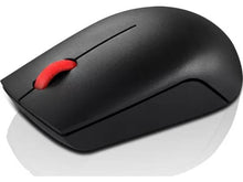 Load image into Gallery viewer, Lenovo Essential Compact Wireless Mouse - Optical - Radio Frequency - Black - USB - 1000 dpi
