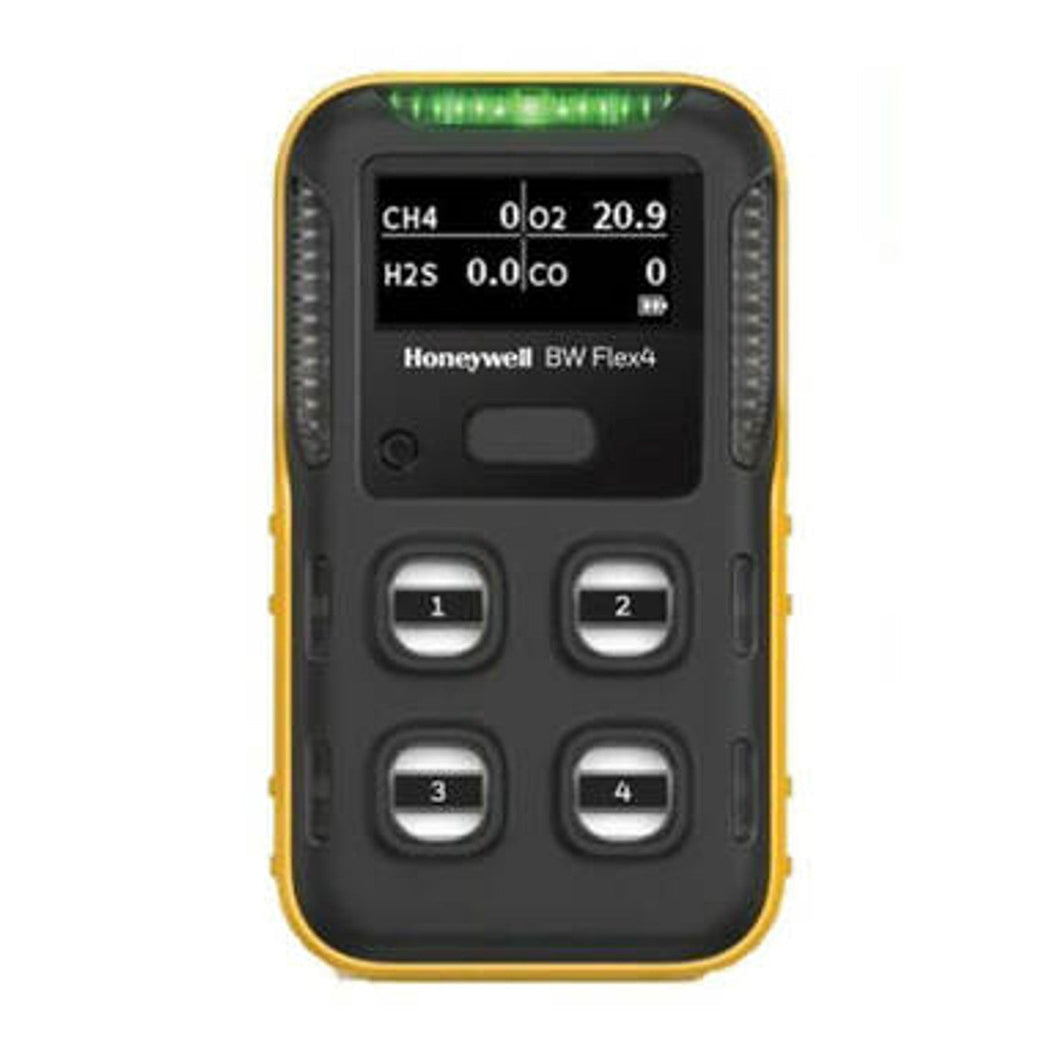 Honeywell BW Flex4 (4Gas Detector)(%LEL(Filtered,O2,H2S,CO)