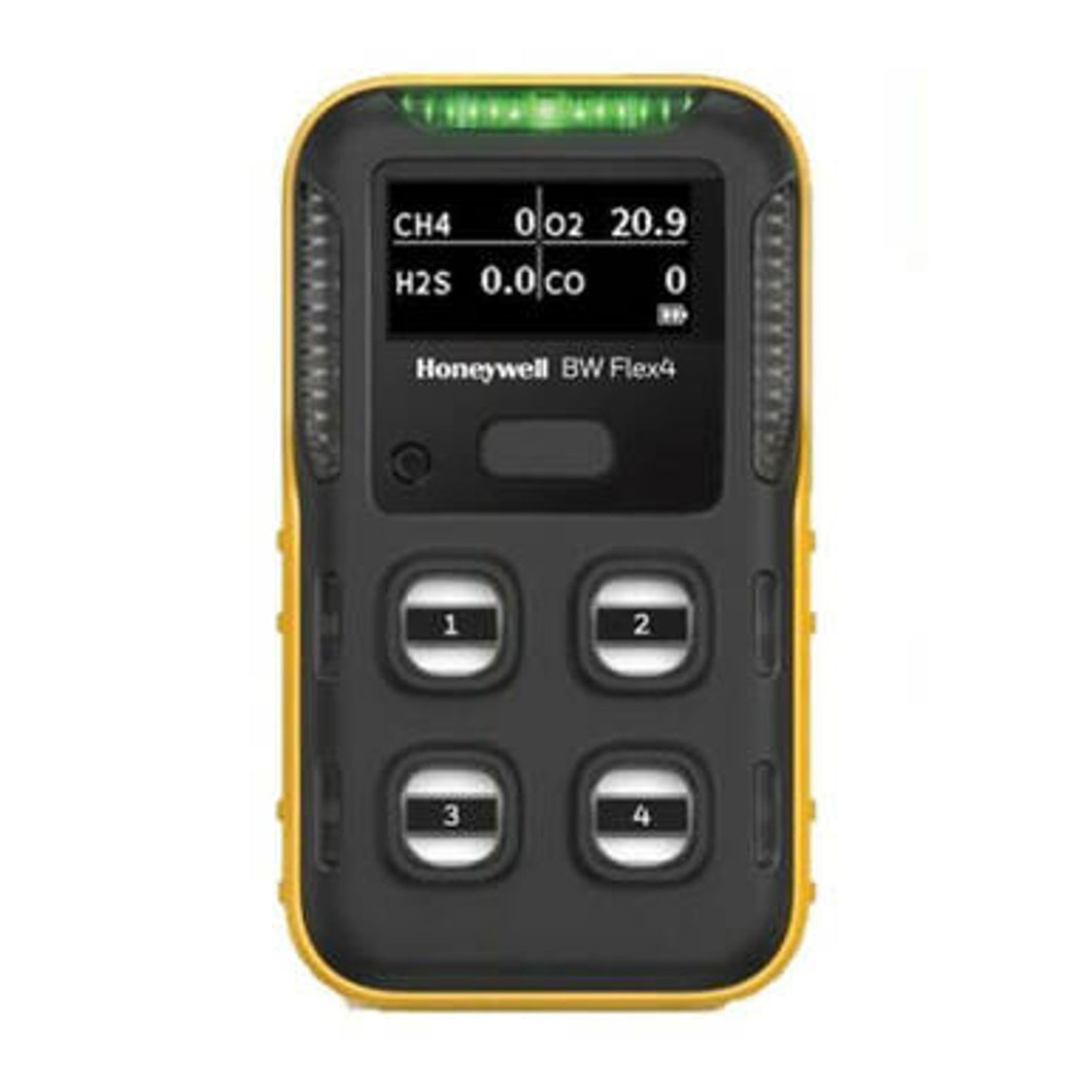 Honeywell BW Flex4 (4Gas Detector)(%LEL,O2,H2S,CO)