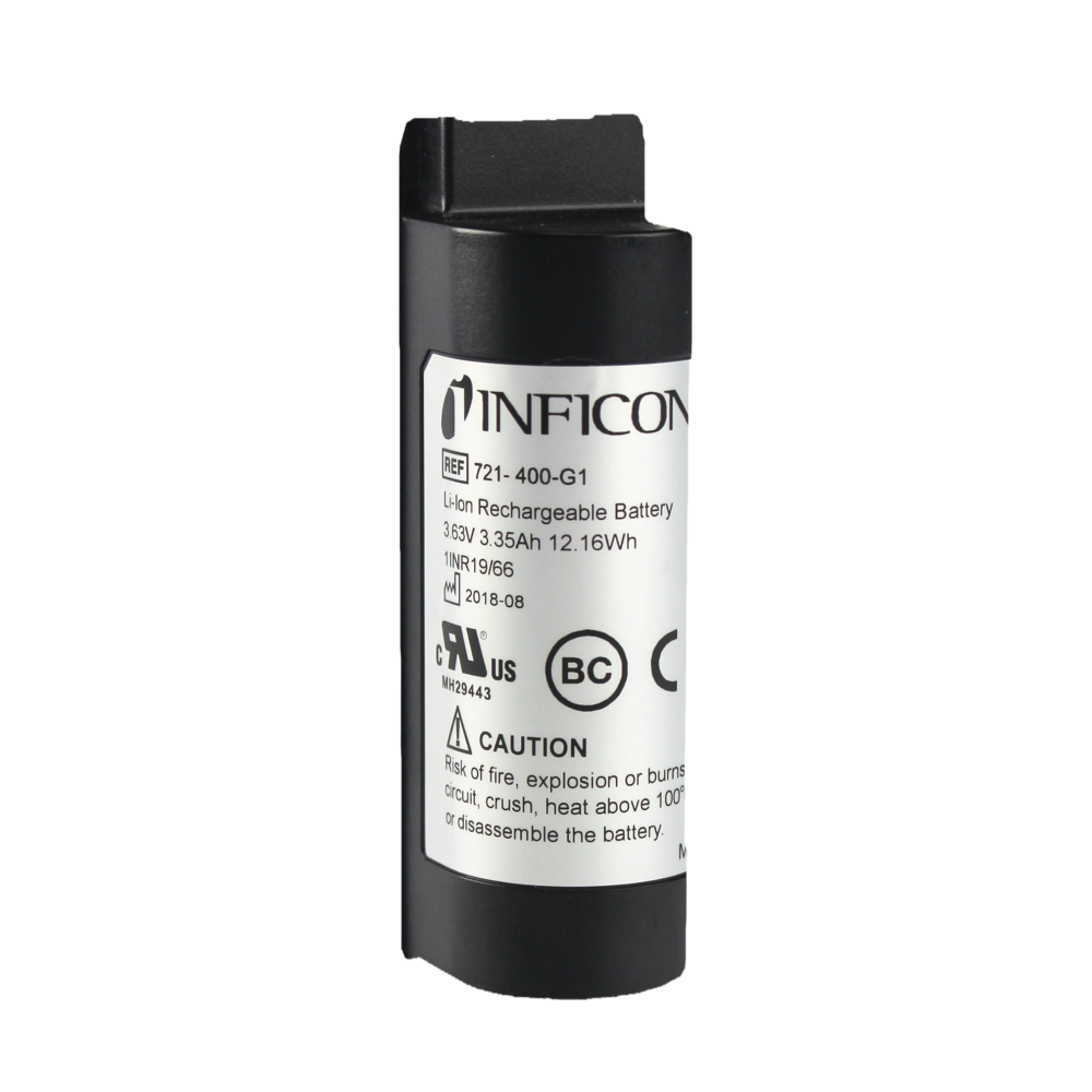 Inficon Replacement Battery for D-TEK Stratus and D-TEK 3 Refrigerant Leak Detectors